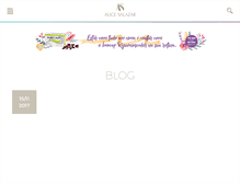 Tablet Screenshot of alicesalazar.com.br